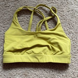 Lululemon sports bra with racer back